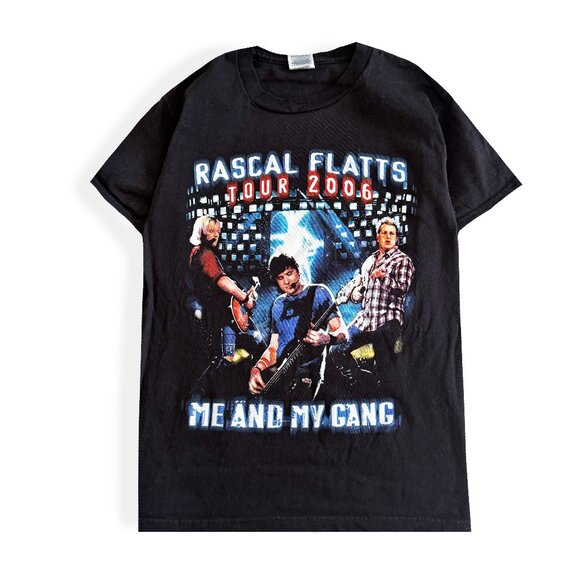 Secondhand Rascal Flatts, Me and My Gang Tour Band T-Shirt - Picture 1 of 3